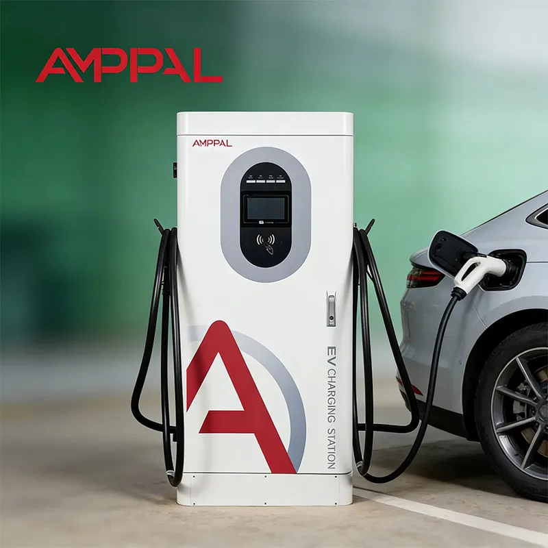 120 kW-os, nagy teljesítményű integrált egyenáramú elektromos gyorstöltő autópályás töltéshez
