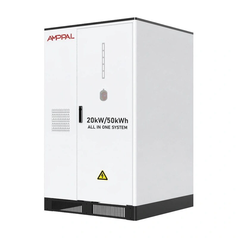 20–50 kW-os többfunkciós akkumulátoros energiatároló rendszer kereskedelmi és napelemes alkalmazásokhoz