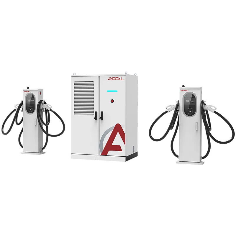 240 kW-os folyadékhűtéses egyenáramú elektromos töltőegység nagy teljesítményű töltőállomásokhoz