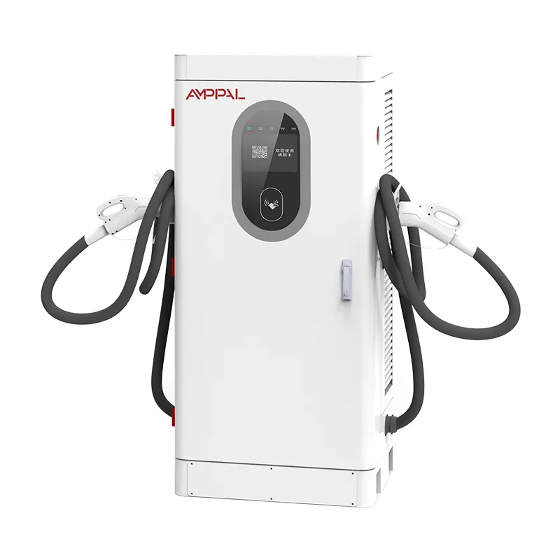 60kW Commercial DC Fast EV Charging Station for Highway Services